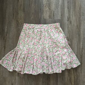 Amisu Floral Skirt
